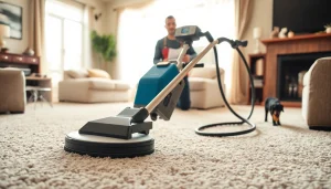 Carpet cleaners Roseville CA using advanced techniques to refresh carpets.