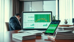 1win xususi teklifer üçün müasir mərc strategiyası ilə dolu elegant ofis görünüşü.