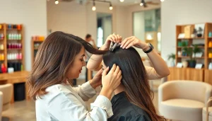 Servirea clienților în salon coafor bucurești cu un stil rafinat.