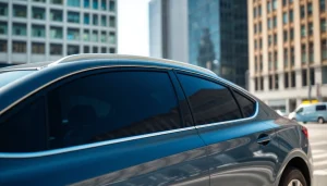 Enhance your vehicle's style with professional window tinting Cleveland TN showcasing sleek design.