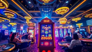 Experience thrilling gameplay at the slot zeus machine, where lucky players hit jackpots.
