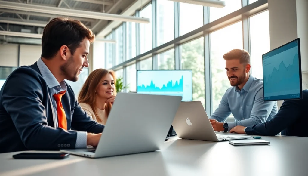 Engaging competitive intelligence faqs session with a team analyzing data effectively.