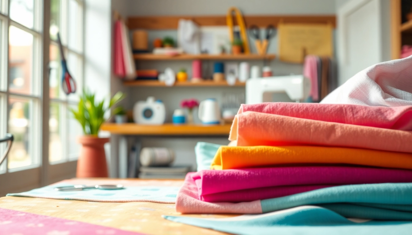 Aantrekkelijk katoen stoffen assortiment voor creatieve projecten